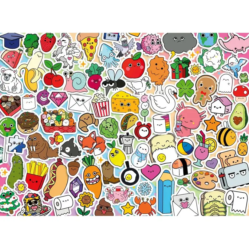 Puzzle Niedliches Kawaii Chaos