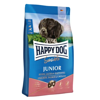 Happy Dog Supreme Sensible Junior Chicken, Salmon & Potato