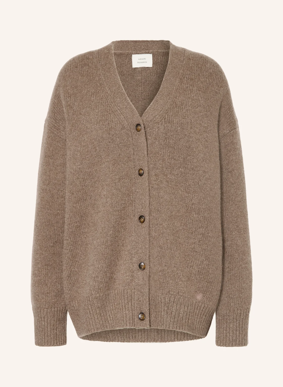 LOULOU DE SAISON Strickjacke DUCA aus Cashmere