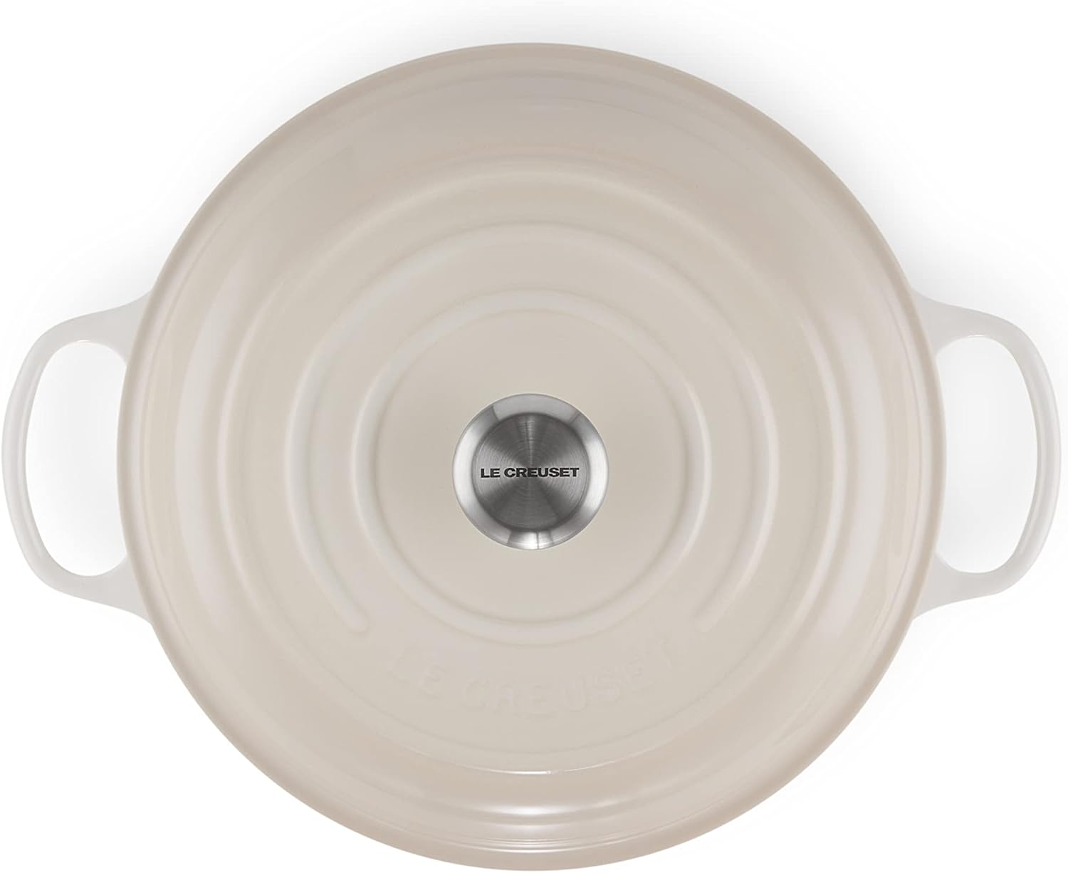 Le Creuset Enameled Cast Iron Signature Braiser, 3.5 qt., Meringue