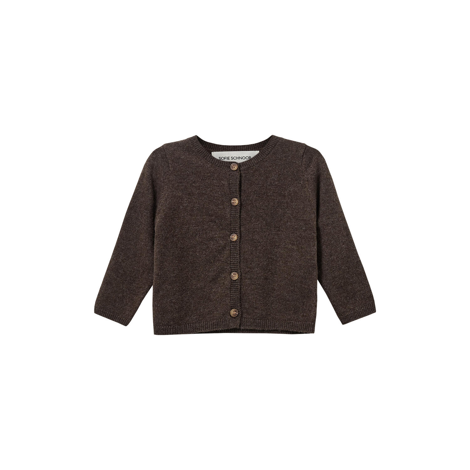 CisseSB Cardigan, brown fudge