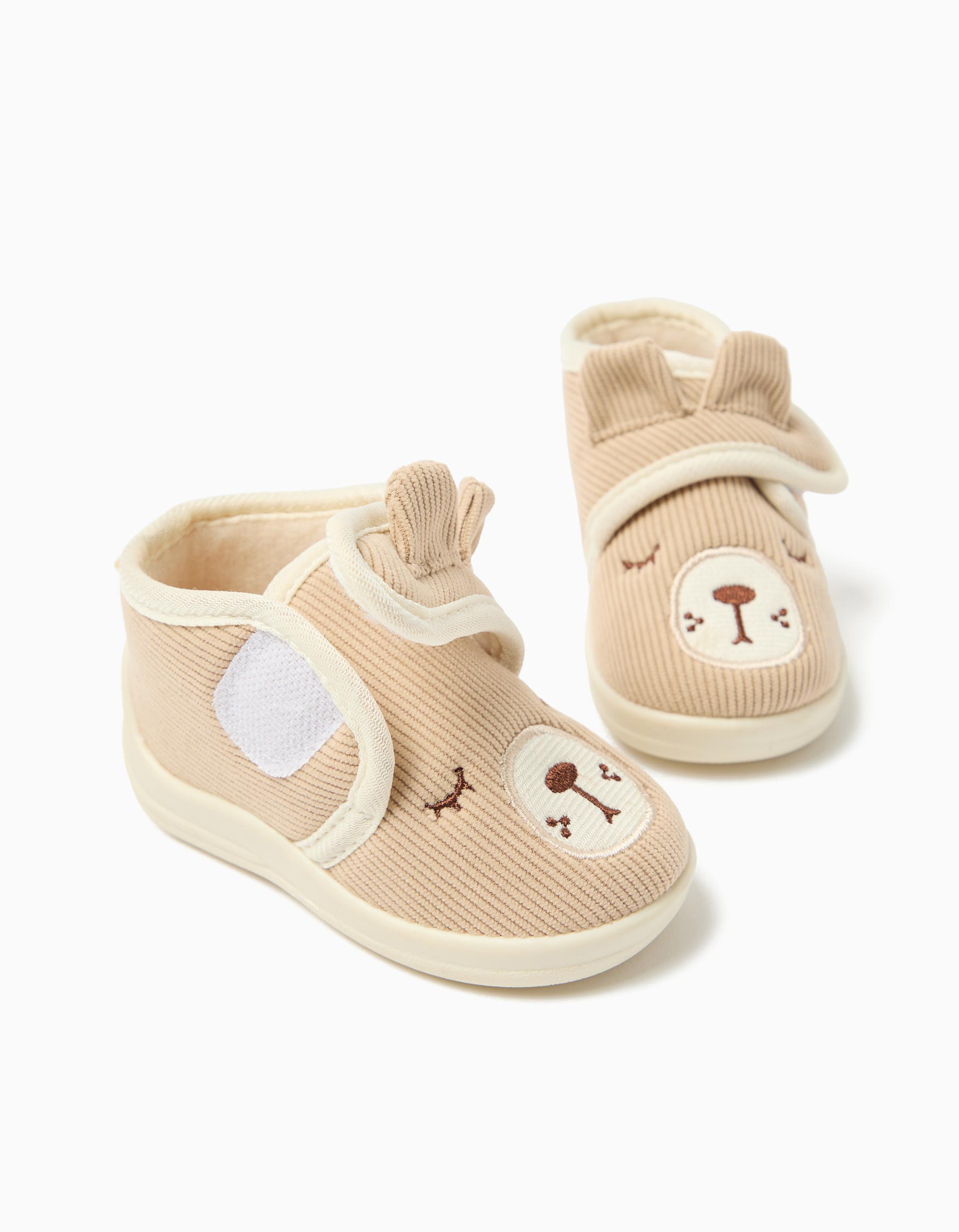 Pantufas, Menina, Bege