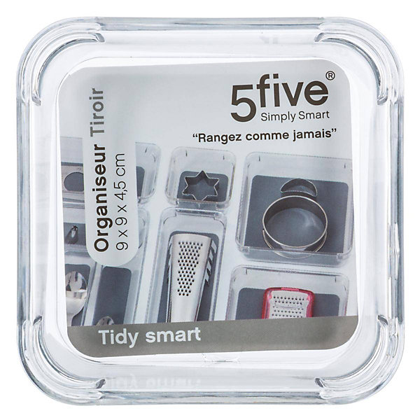 Organiseur de tiroirs 9x9 cm Tidy Smart - 5Five