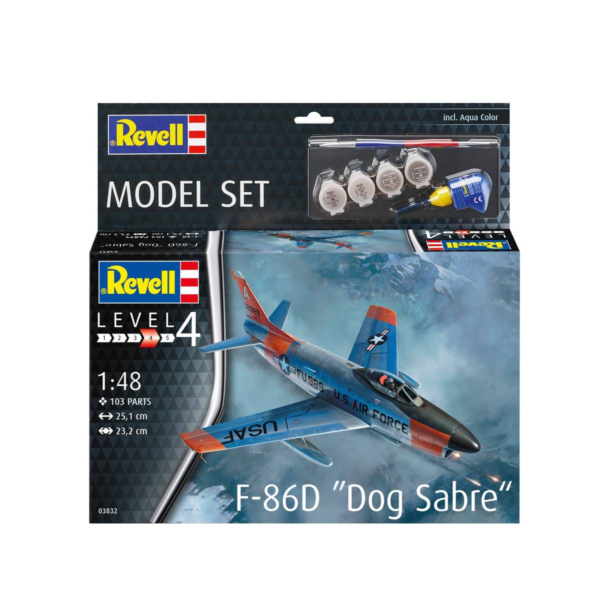 Revell F-86D Dog Sabre Model Set 1:48