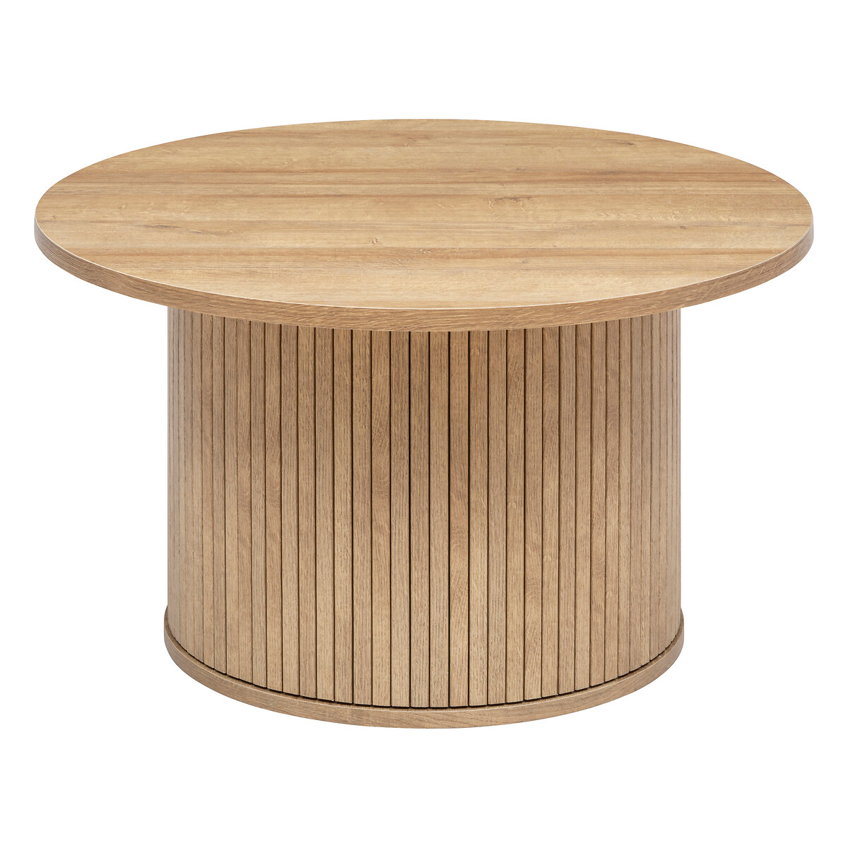 Coffee table "Colva" Wood effect veneer, d.70 cm