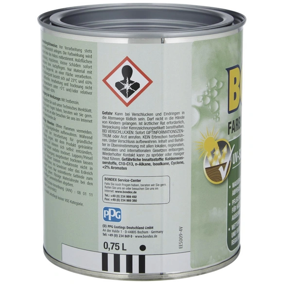 UV-Schutzöl, transparent, matt, 0,75 l