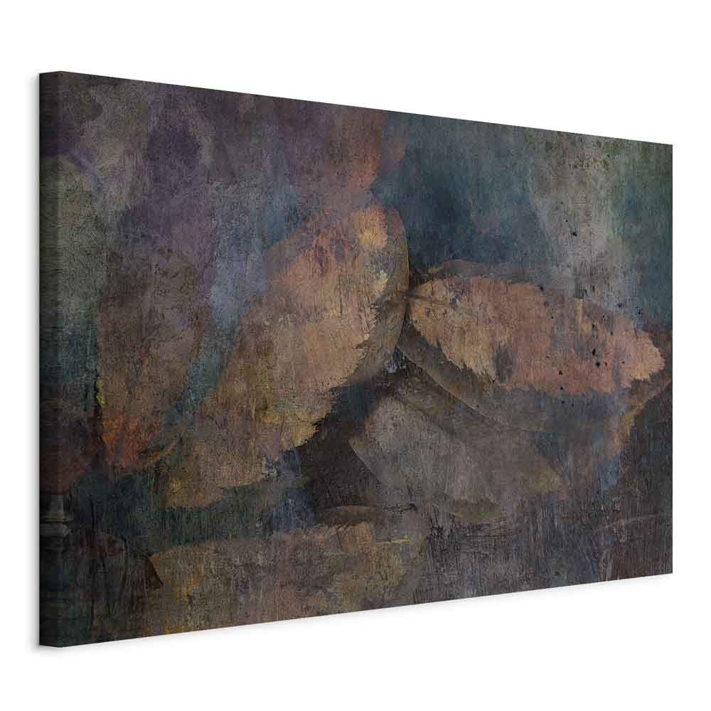 Obraz Miedziane liście 120 x 80 cm