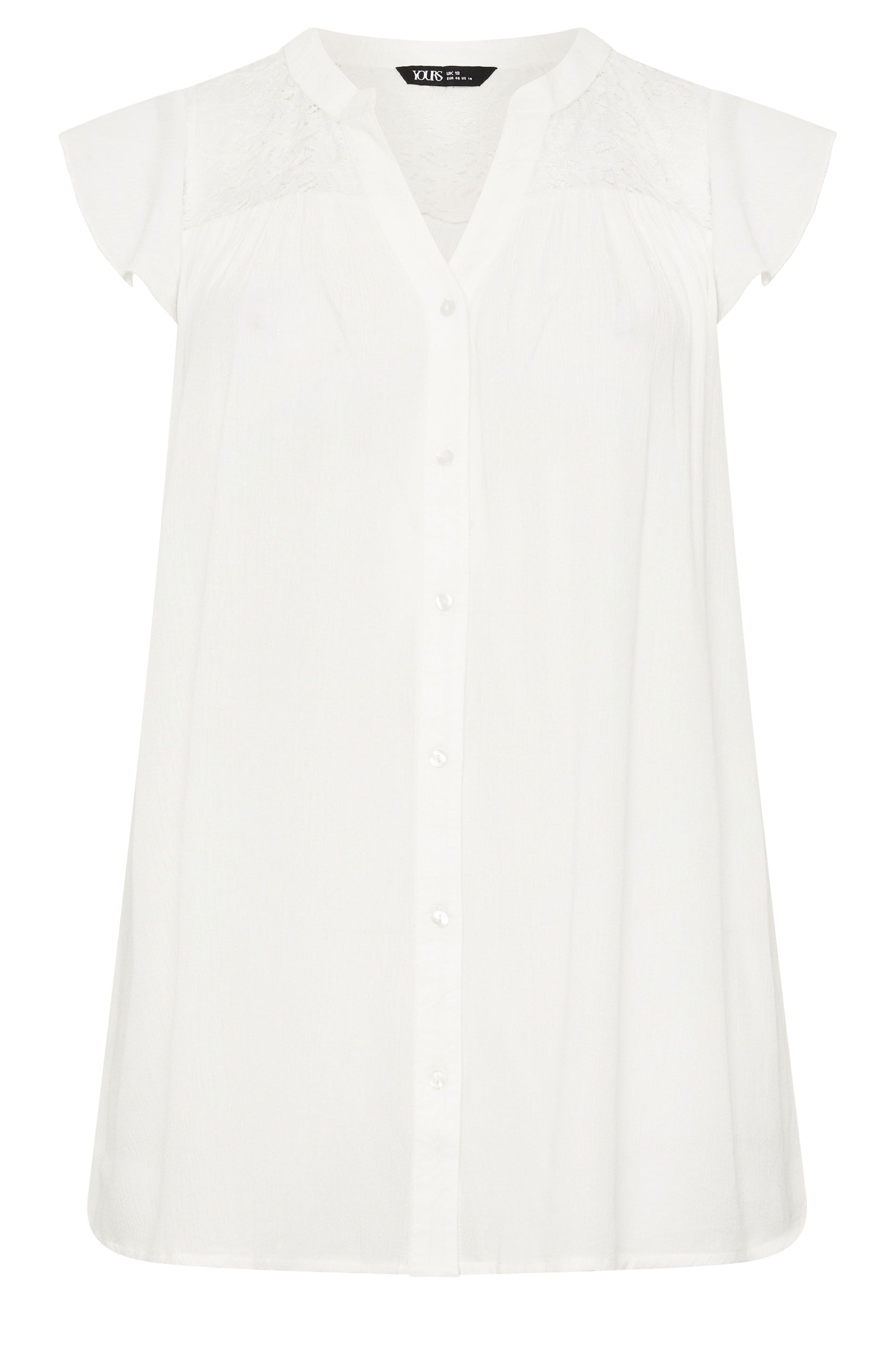 Yours Lace Detail Blouse