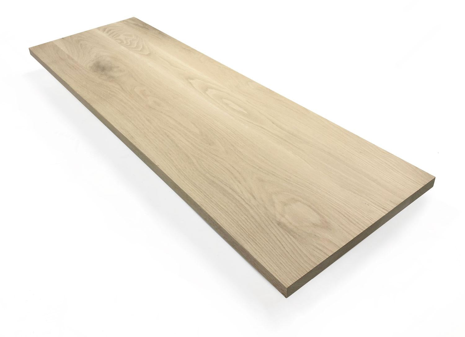 WoodBrothers Eikenhouten plank 120x40x2,5cm