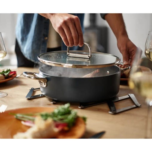 Joseph Joseph Space Folding Handle Non-stick 6 Piece Cookware Set | Suits Induction