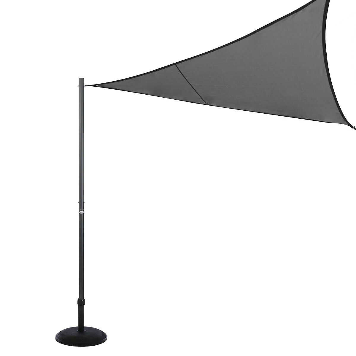 Kit de fixação para toldo solar cinza 2,55m