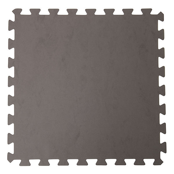 Dalle pour piscine imprimé taupe50x50cm3mm 9 pièces WERKA PRO