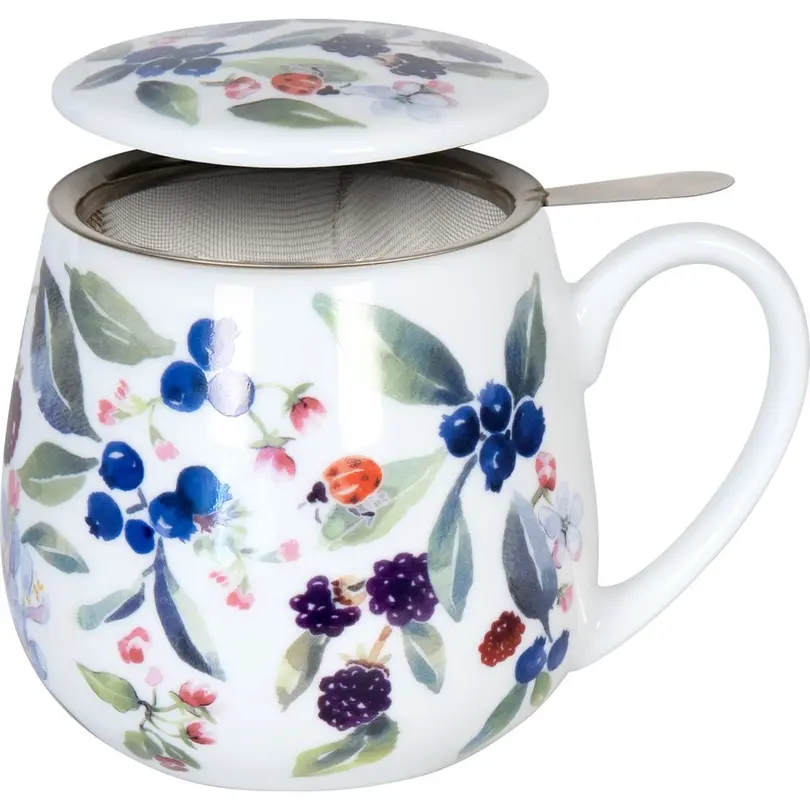 Teetasse Set bestehend aus gleichen Artikeln Fruity Tea Berry