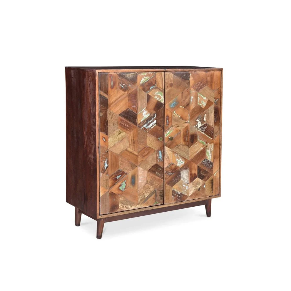 Solid wood Accent Cabinet - N/A