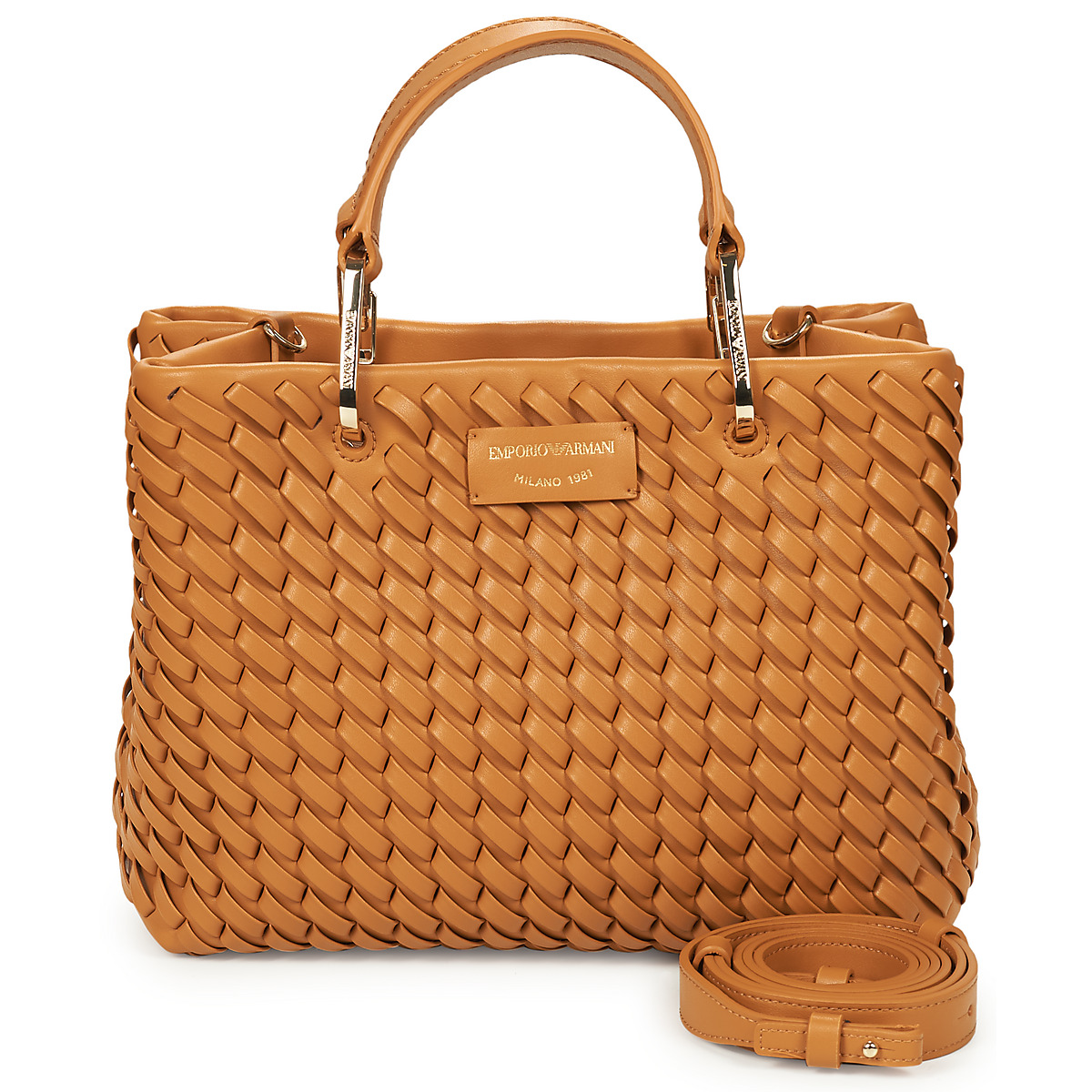 Emporio Armani - MYEA SMALL BORSA - Cognac