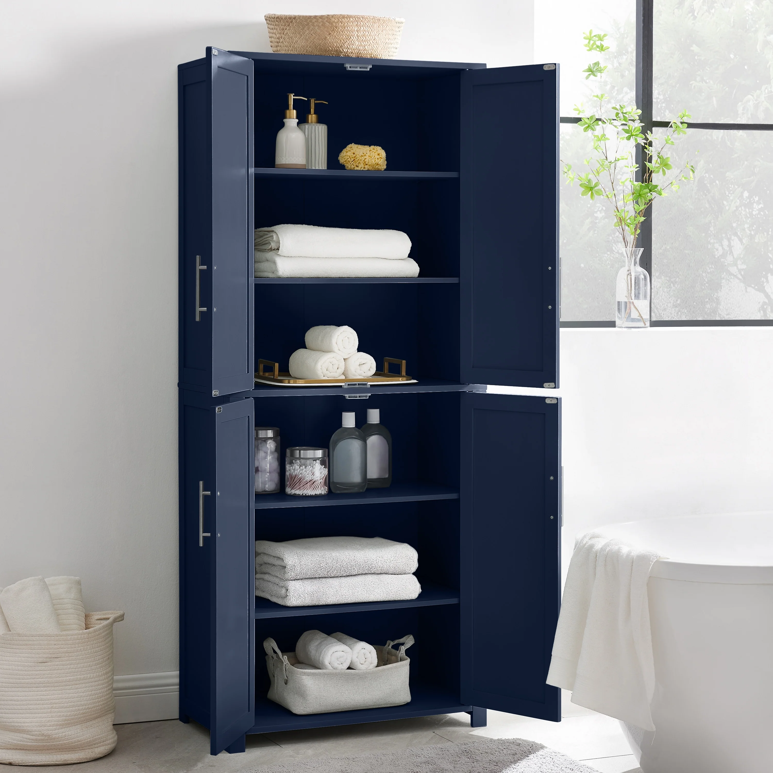 Crosley Savannah Tall Kitchen Storage Pantry