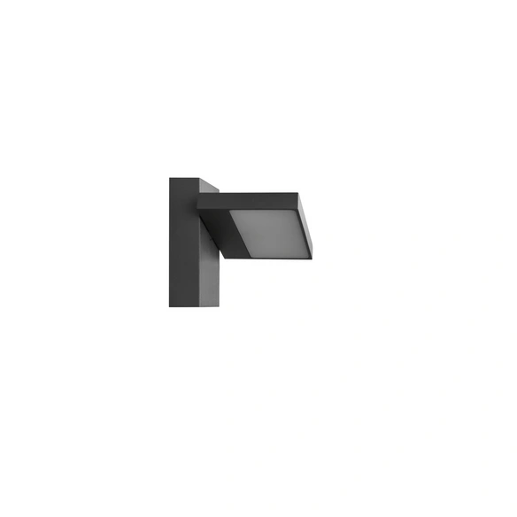 Wandleuchte, »HORTON«, Aluminiumdruckguss, LxBxH: 12,5x15x12 cm, anthrazit