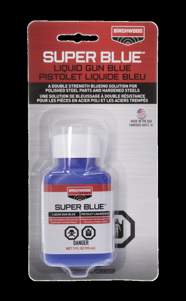 Birchwood Casey Super Blue Liquid Gun Blue, 90-mL