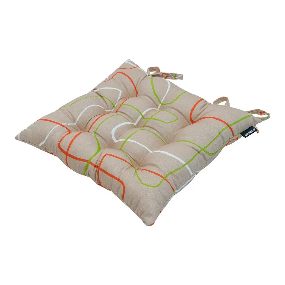 Madison - Zitkussen Toscane Joah terra - Ca. 46x46 cm - Set van 4