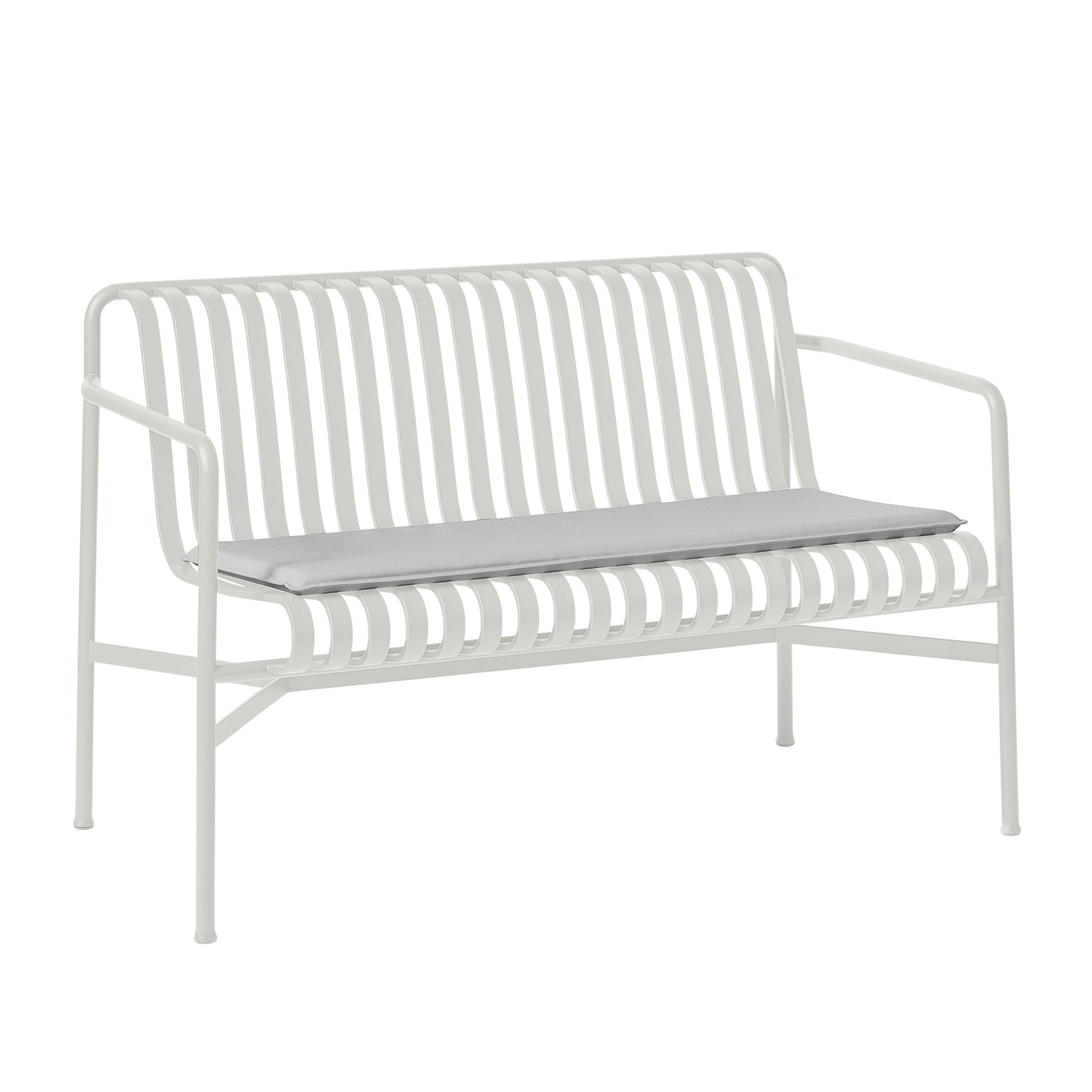 HAY Palissade Seat Kussen voor 2,5-zits Tuinbank - Sky Grey