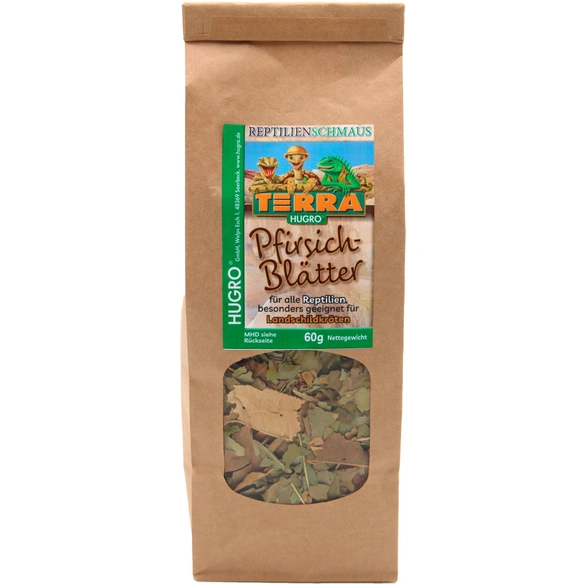 Kräuter- / Blütenmischung »Terra Hugro«, 60 g, Pfirsichblätter