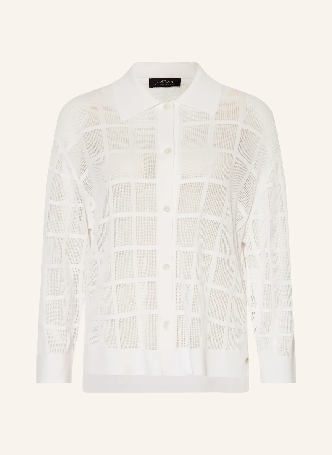 MARC CAIN Blusenshirt aus Mesh