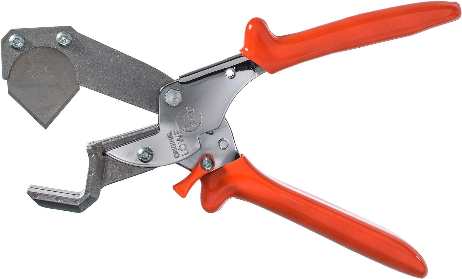 Original LÖWE Pro Hose Shears 5.504 with Triangular Blade for Industrial & Craft Applications | Sharp and handy shears for precise cutting of pipes, hoses & fuel lines | Made in Germany