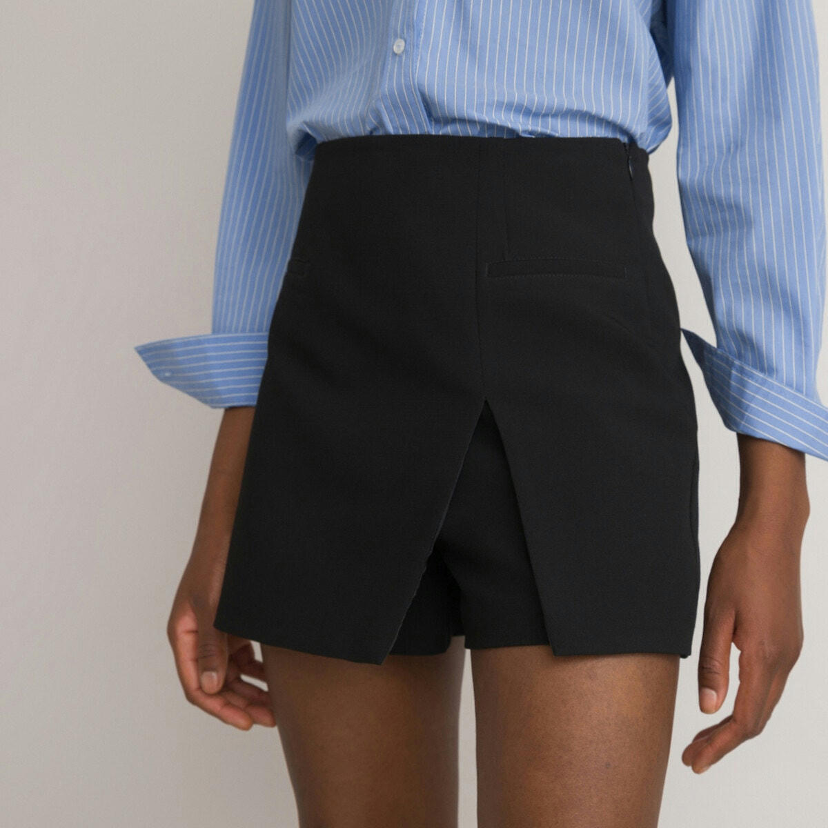 Jupe-short unie