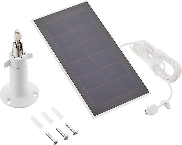 Panneau solaire pour caméra Arlo Essential blanc