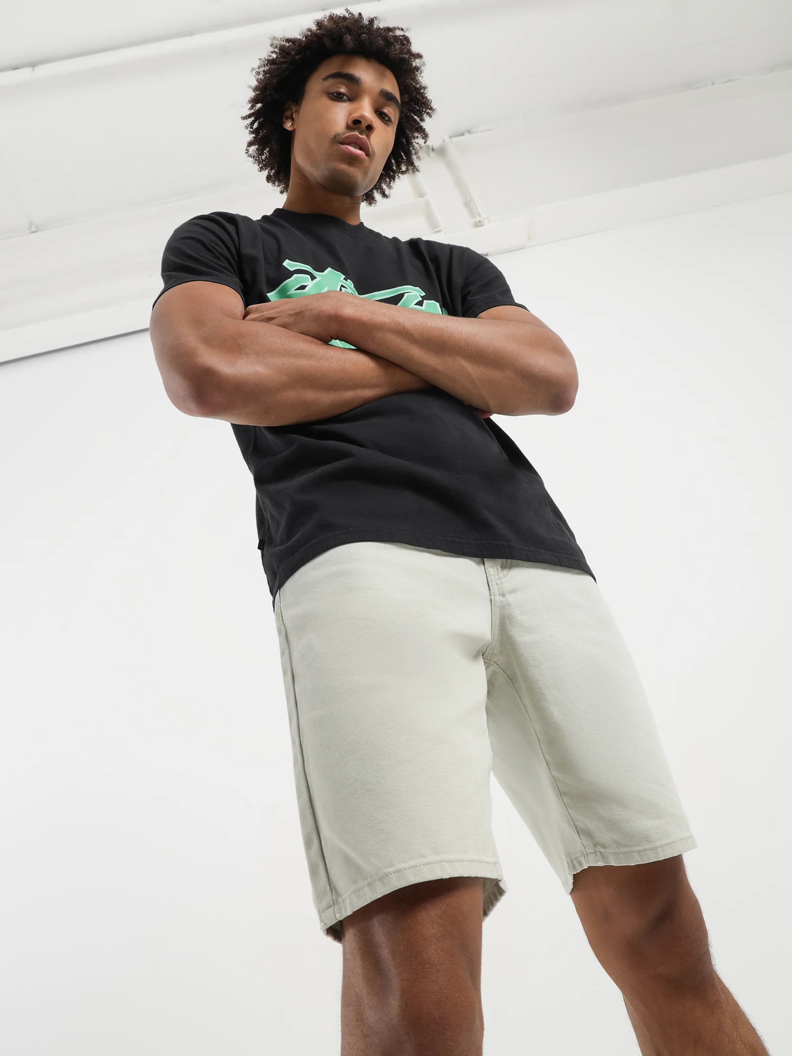 Washed Canvas Big Ol Shorts