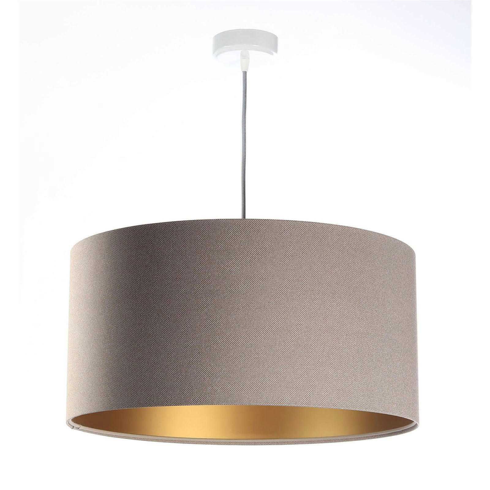 GLAM - Suspension Tissu Beige