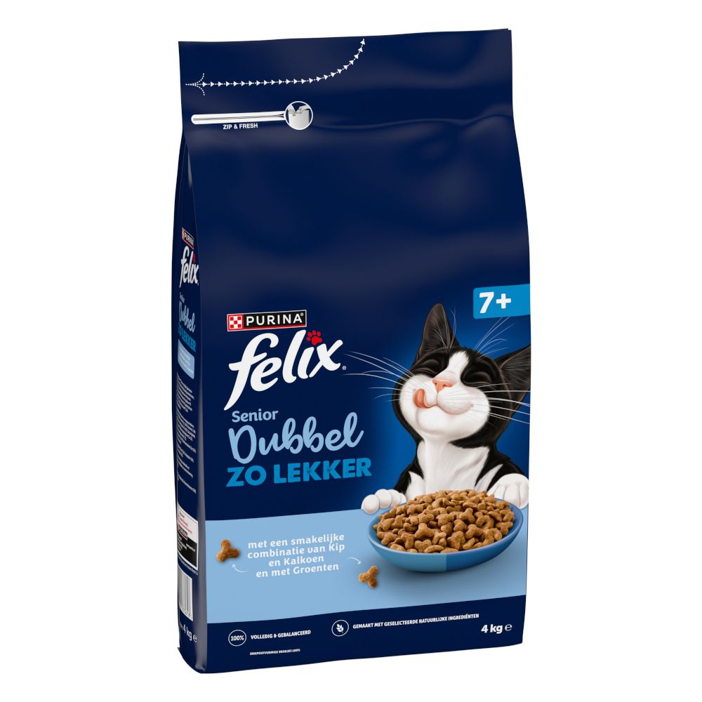 Felix Senior Doubly Delicious Chicken & Turkey