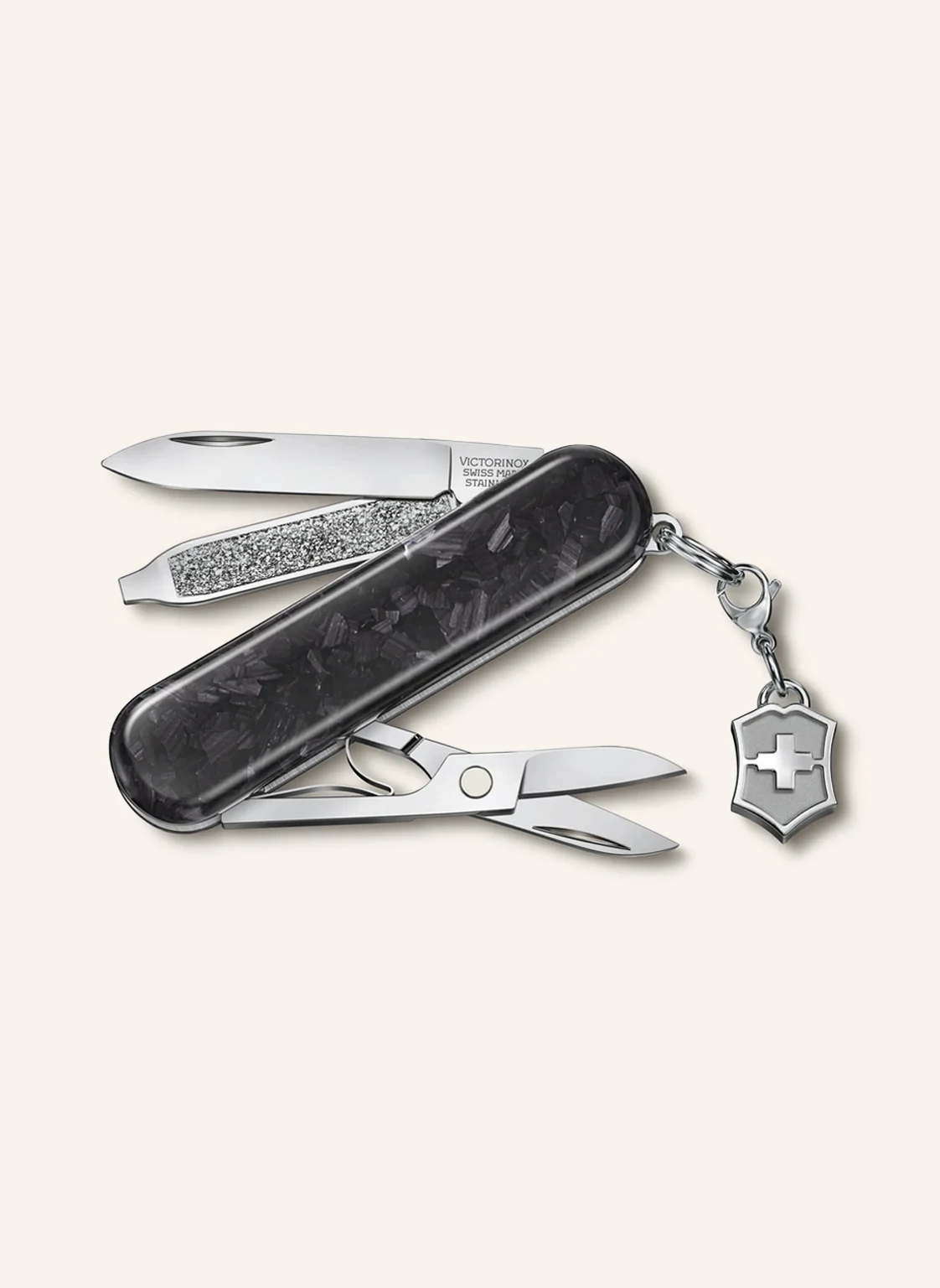 VICTORINOX Taschenmesser CLASSIC SD BRILLIANT CARBON
