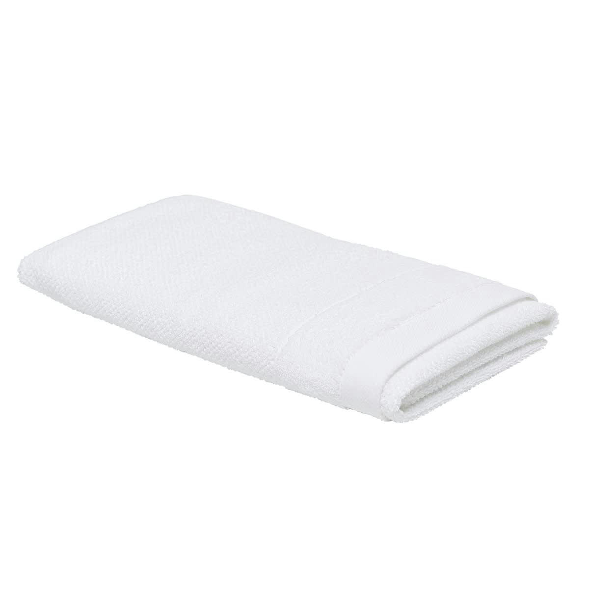 BIO ORGANIC - Drap de bain uni en Coton Blanc 70x130 cm