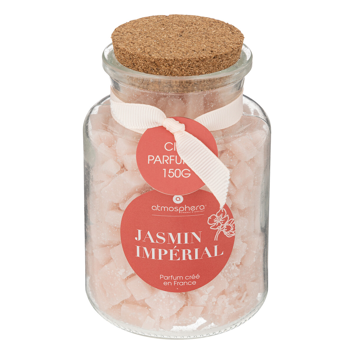 Scented wax "Izor" Glass, jazm&iacute;n imperial, 150g