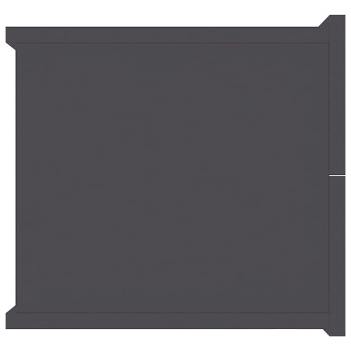 NNEVL Bedside Cabinets 2 pcs Grey 40x30x30 cm Chipboard