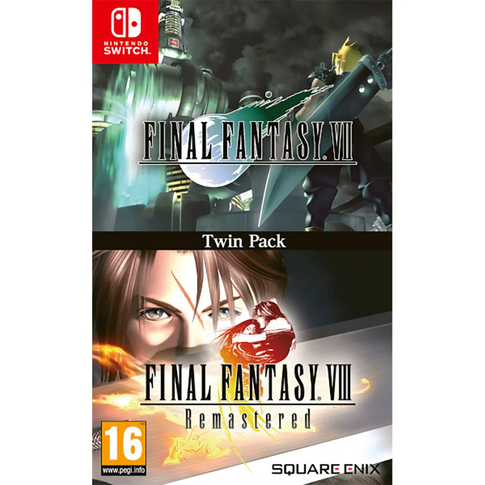 Nintendo Switch Final Fantasy Vii   Final Fantasy Viii Remastered Twin Pack