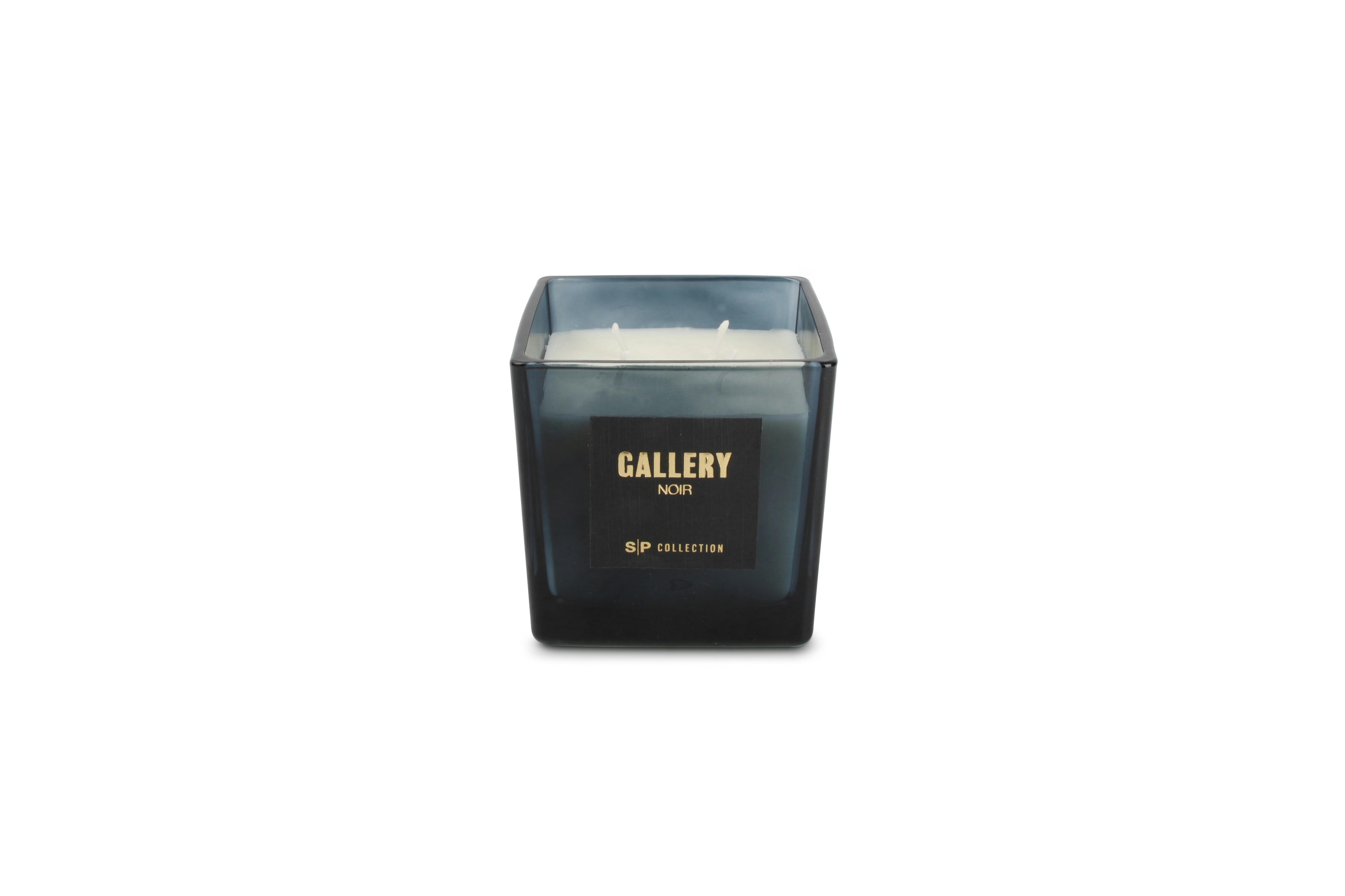 GALLERY - Bougie parfumée en verre noir 550g