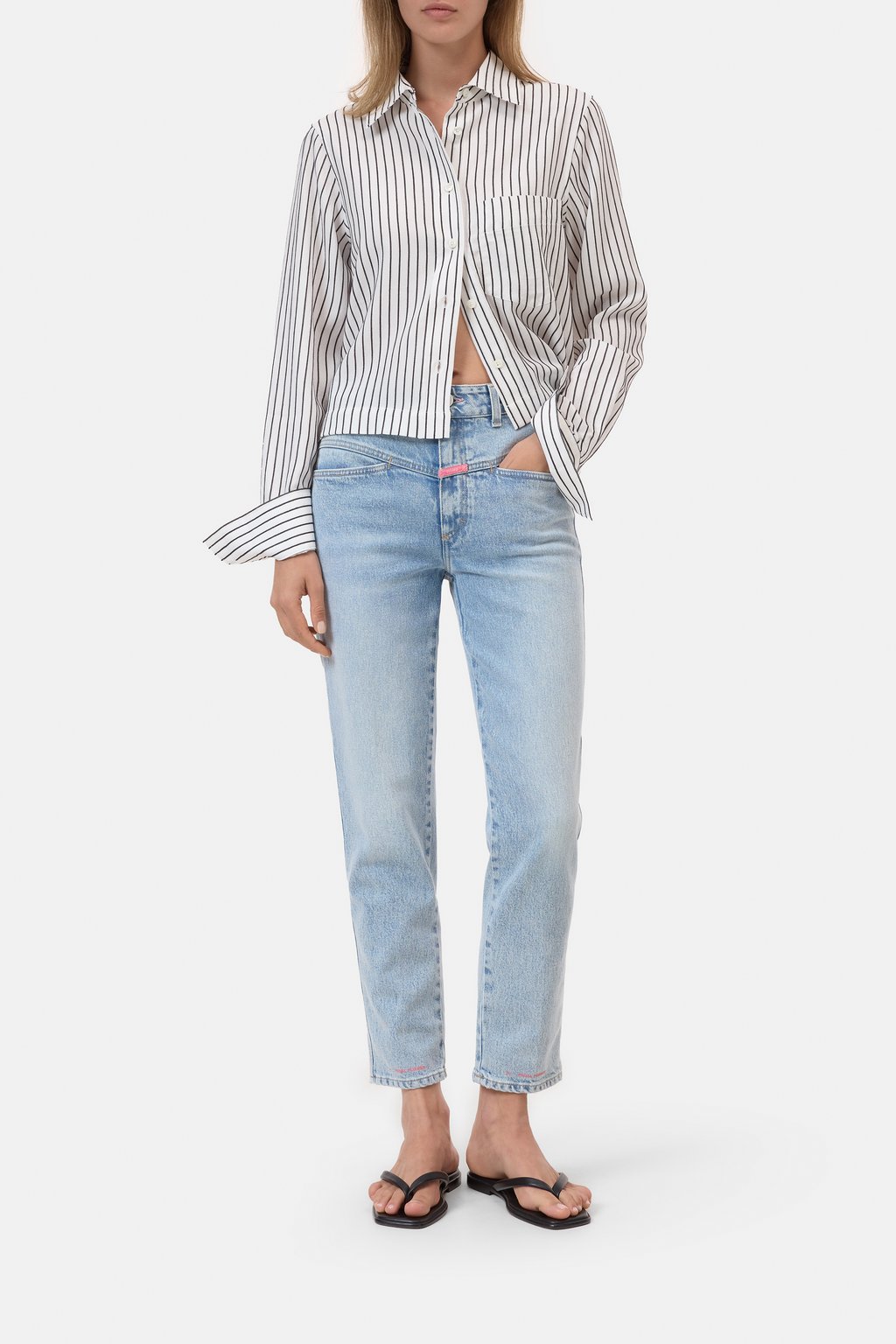 Relaxed Jeans - Pedal Pusher