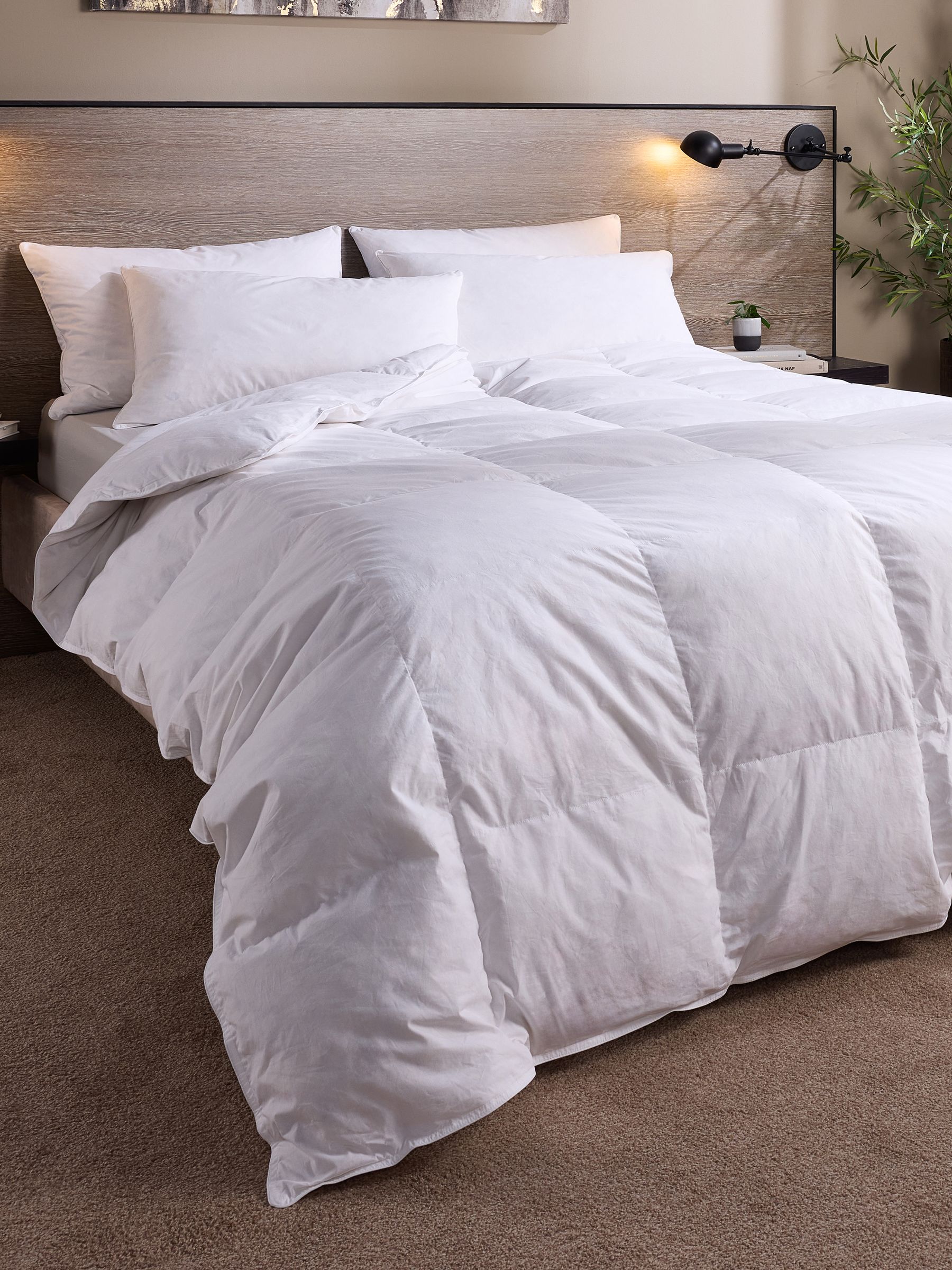 Snuggledown White Goose Feather and Down 10.5 Tog Duvet