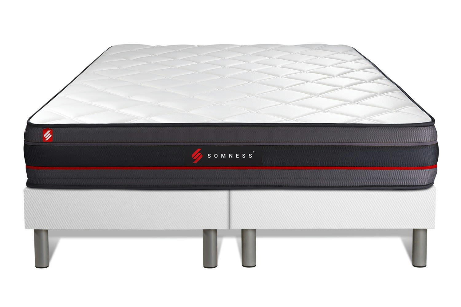 REGEN - Ensemble 160x200 Mémoire de forme double sommiers