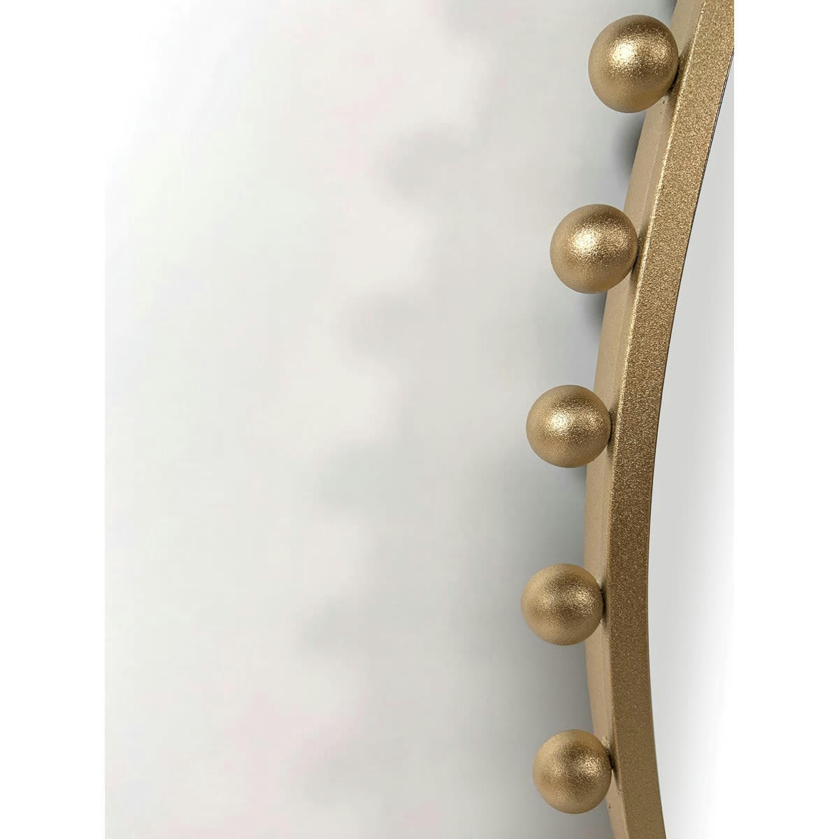 - Miroir métal doré 46x61cm