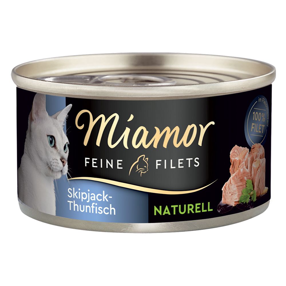 Miamor Fine Fillets Naturelle 6 x 80g