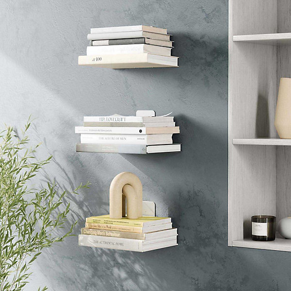 Etagère à livre invisible Conceal Lot de 3