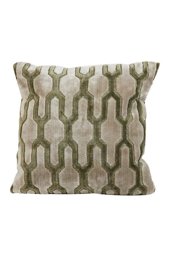 Light & Living kussen JEMBANA - 45x45cm - groen