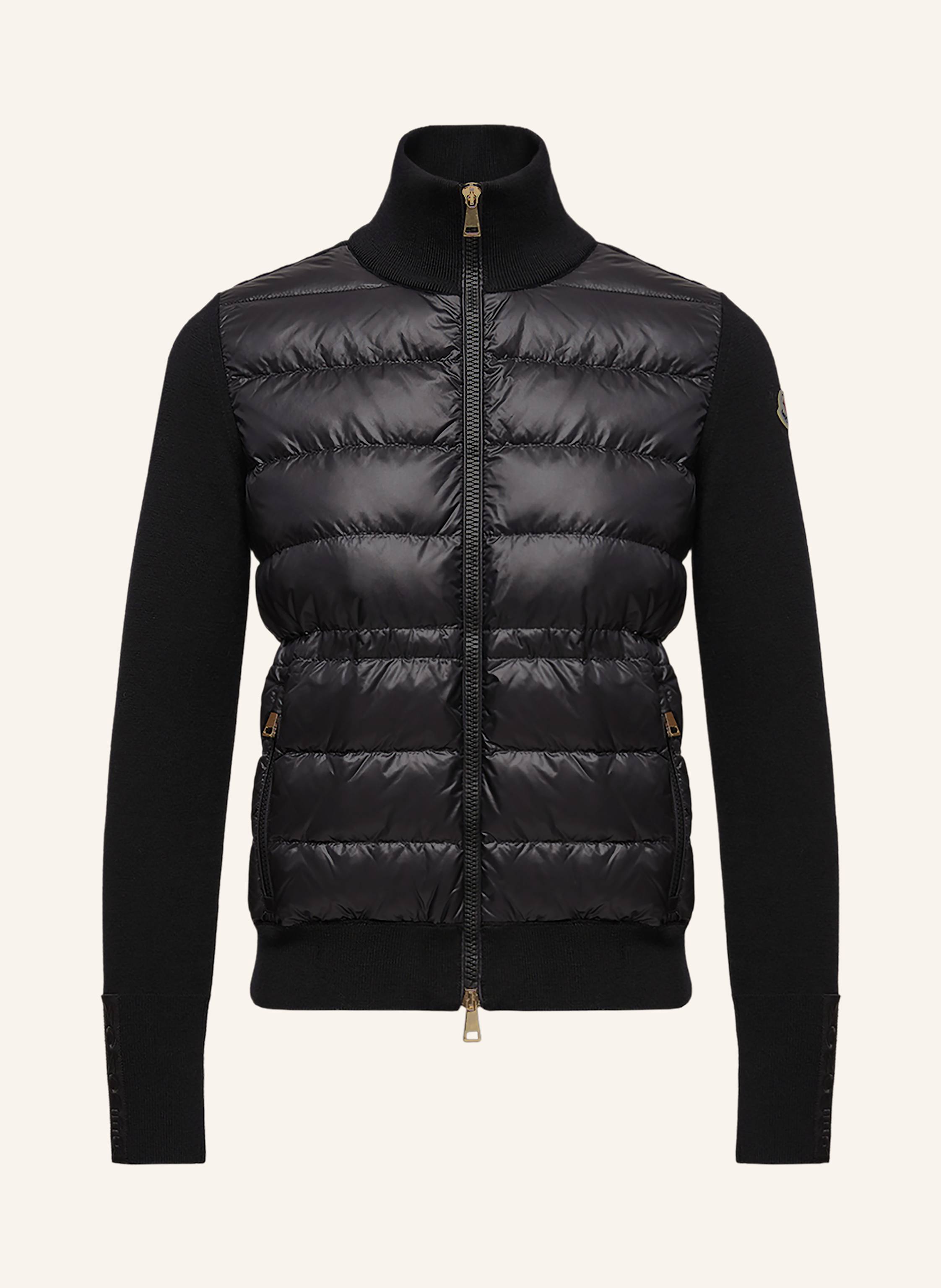 MONCLER Daunenjacke im Materialmix