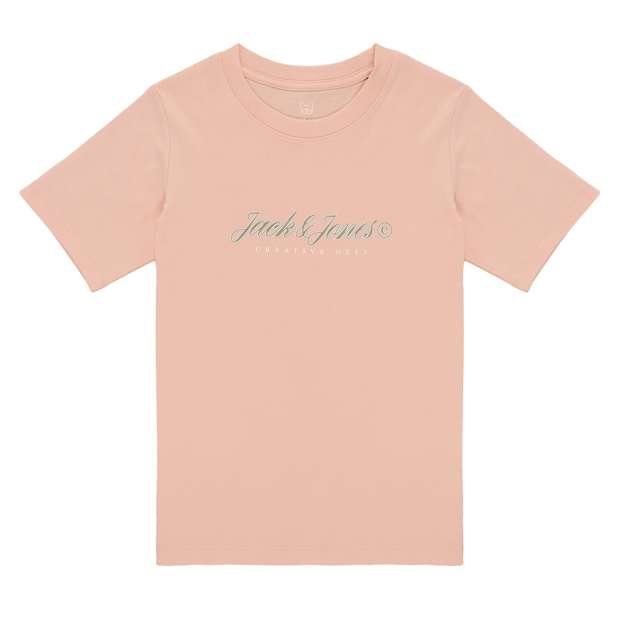 Jack & Jones - JORMONTAUK TYPE FRONT TEE - Pink