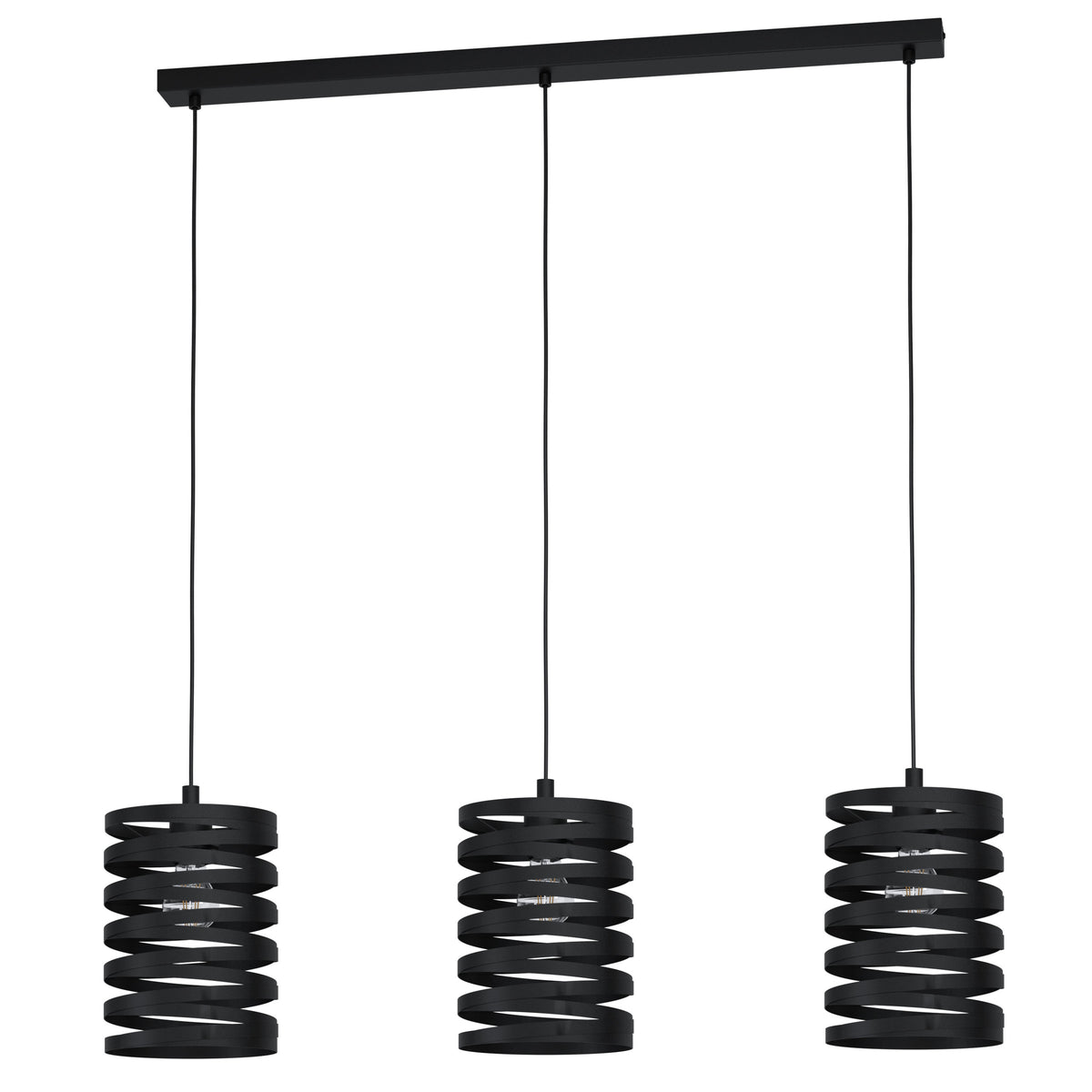 EGLO  hanglamp Cremella - e27 - 94 cm - zwart