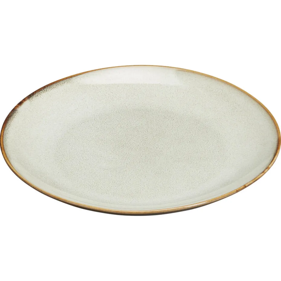 Kwantum Kerstservies | Borden | Ontbijtbord Nordic Uni Beige – ø 22 Cm