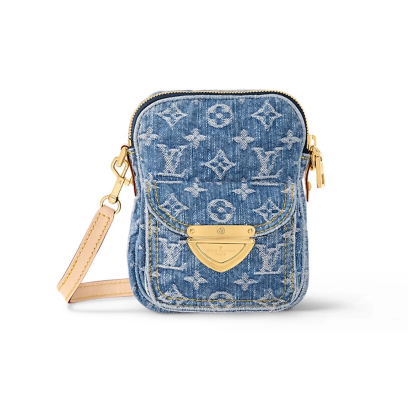 Louis Vuitton LV  Zippered Shoulder Crossbody Bag  M82948